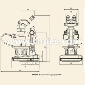 Bright Field Jewelry Microscope