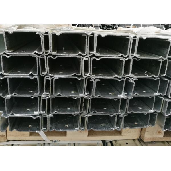 Customized Sizes Highway Guardrail Post C Type Hot Rolled Carbon Steel