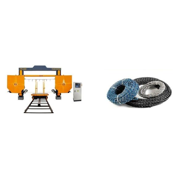 Wire Saw Machine For Stone Squaring