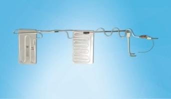 Quality Professional 8 * 0.7 mm Aluminum Roll Bond Evaporator For Refrigerator ISO14001 for sale