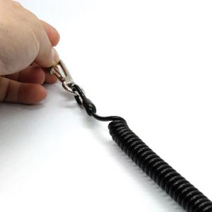 Flexible Scaffolding Spring Loaded Tool Lanyard with Loop and Hook