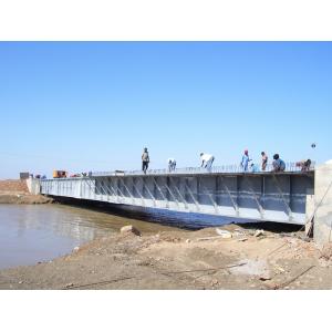 China Long Service Life 81m Steel Arch Bridge No Width Limit wholesale
