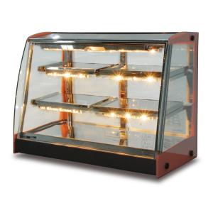 China 201SS Glass Food Warmer Display CE SGS ISO9001 Certifications on sale
