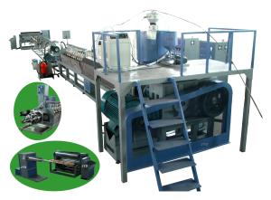 JYD200 Auto PE Foam Sheet Extrusion Line LPG or Butane foaming