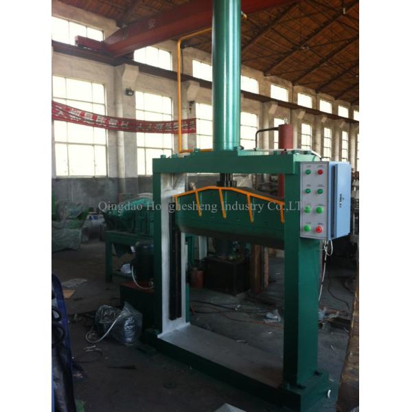 Hydraulic Guillotine Floor Rubber Cutting Machine Single Knife XQL 8T Width 660mm