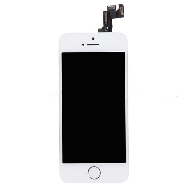 Quality For OEM Apple iPhone 5S LCD Touch Screen Display Digitizer and Home Button Replacement - White - Grade A+ for sale