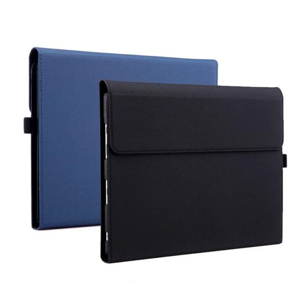 Microsoft Surface Pro 4 Case, PU Leather Folio Protective Stand Cover for Surface Pro 2017/Pro 4 with Pen Holder