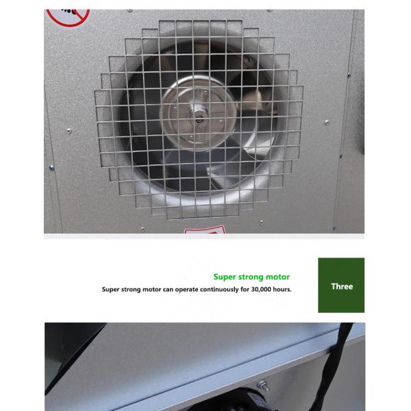 Custom Size FFU Fan Filter Unit Galvanized Steel Material With Hepa Filter