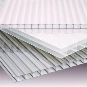 China Sunroof Twin Wall Multiwall Polycarbonate Hollow Sheet Customized wholesale