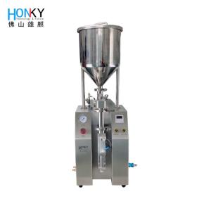 Full Electric Piston Syringe 12ml Tube Filling Machine Desktop Design