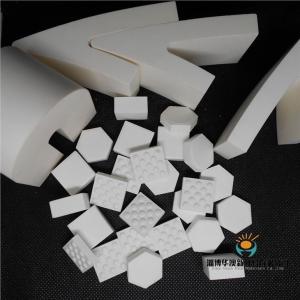 China Abrasion Resistant Alumina Ceramic Mosaic Plate Ceramic Lining Sheet 10x10x3mm wholesale