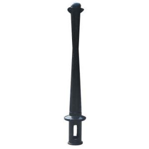 China Cast Iron Road Decorative Steel Bollards Pedestrian Protective Bollards wholesale