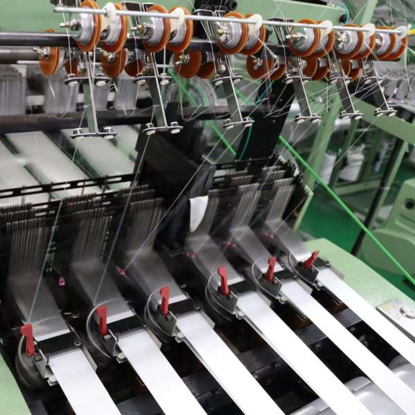 High Speed Layer Ribbon Shuttleless Knitting Needle Loom Machine Webbing Weaving Machinery