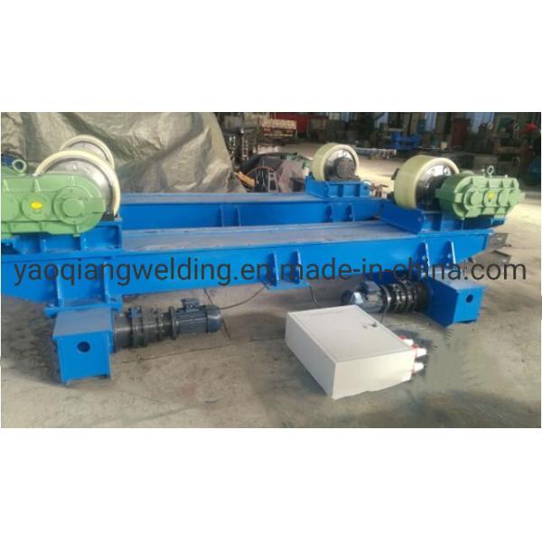 Adjustable Turning Rolls Welding Rotator HGZ Rubber And Steel Wheel 3500mm