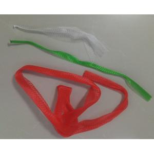 Extruted Bottom Sealed Mesh Netting Bags PE Material Fruits / Vegetables
