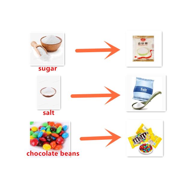 Kefai Accurate Low Price 3/4 Side Sachet Stick Sugar Salt Packing Machine