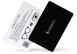 China CMYK Full Color Plastic PET Warranty Pre Printed PVC Cards on sale