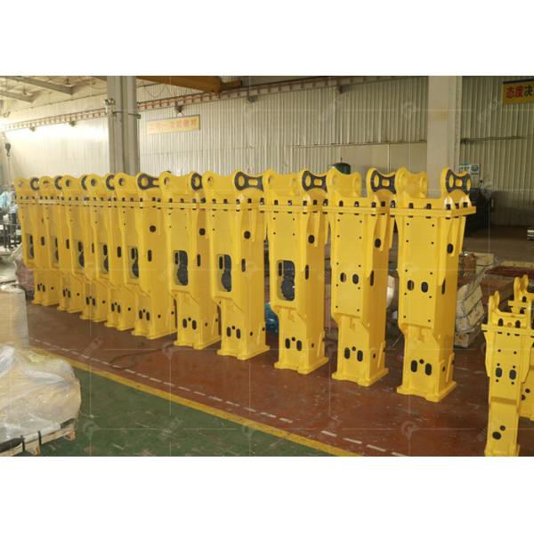 1.2-3 Ton Mini Excavator Breaker , Box Type Hammer Breaker 14 Months Warranty
