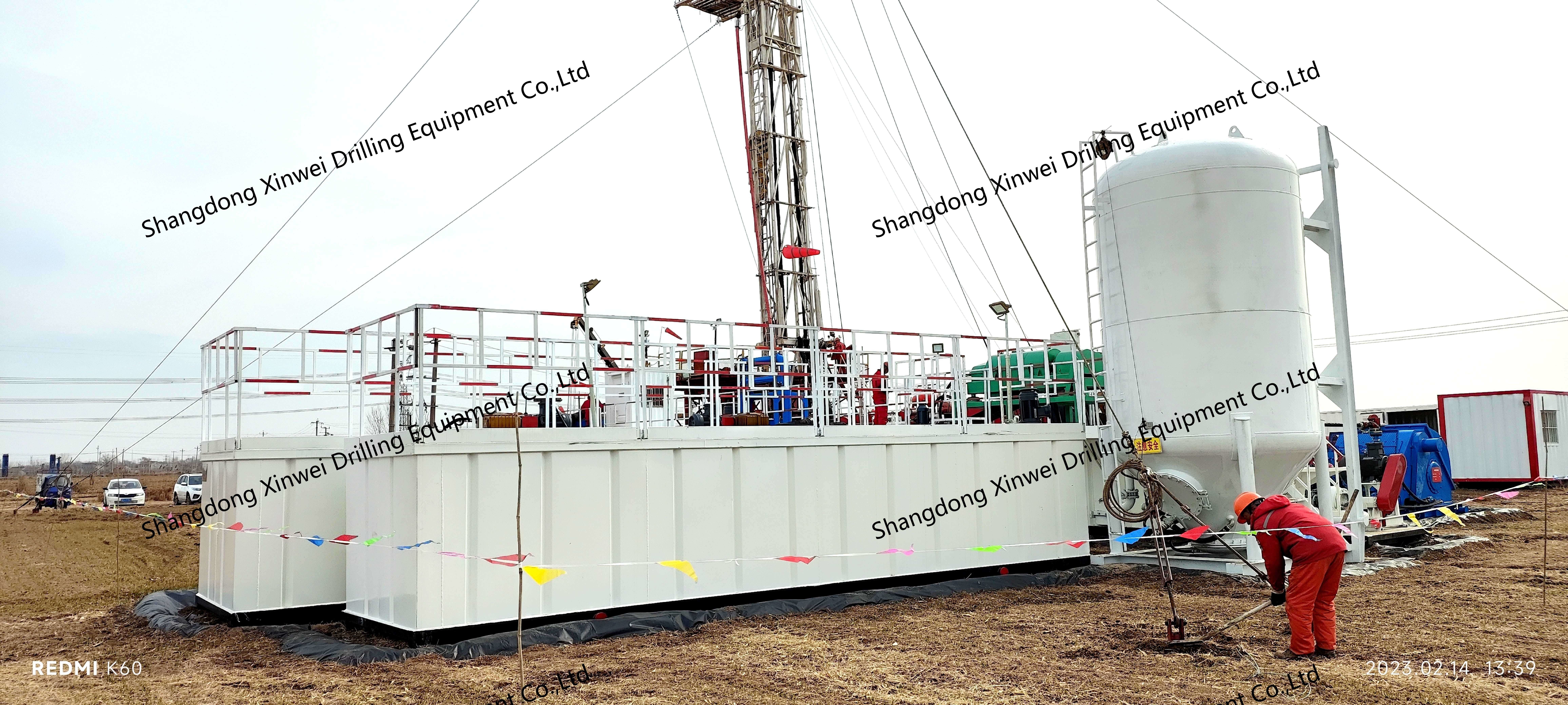 China ZJ20-ZJ90 Mud Solid Control System Circulating System In Drilling wholesale