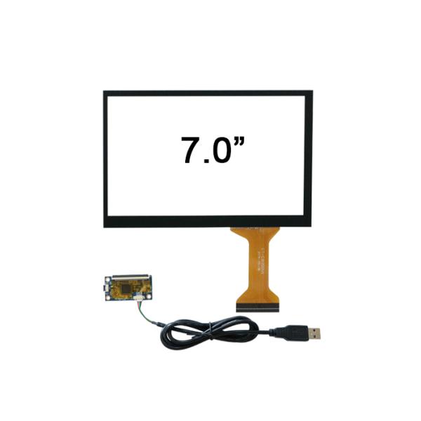 7 inch PCAP Touch Panel Screen with ILITEK ILI2511 USB Controller For 800x480 Pixels Display