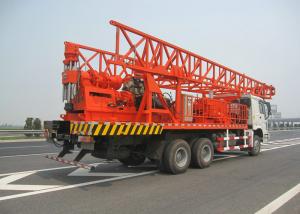 China 45kw 1300m Depth Core Drill Rig Truck Mounted R4105P  For Water Well wholesale