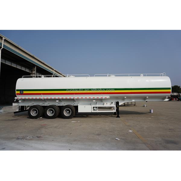 Heavy Duty 36000 Litres Fuel Tanker Semi Trailer Tri Axle Oil Tanker Semi Trailer