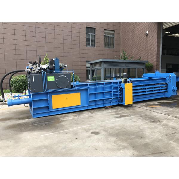 Horizontal Plastic Auxiliary Machinery 20-80t Automatic Cardboard Baler