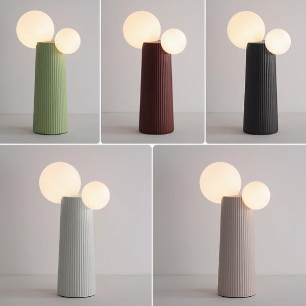 Modern Light Design Nordic Corner Standing Glass Table Lamp For Living Room