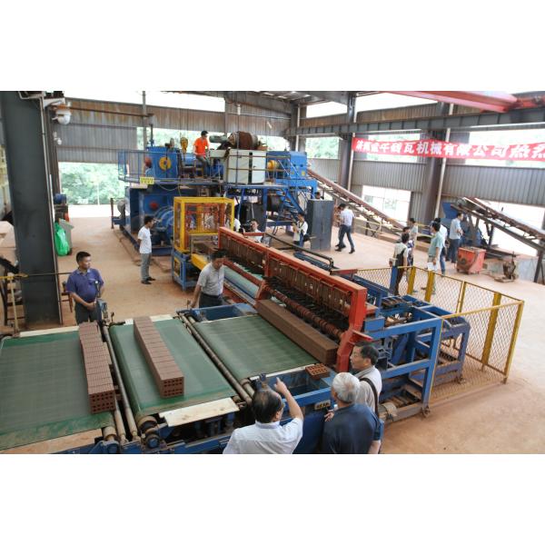 Double Shaft Brick Mixer 110KW Clay Mixing Machine For Bricks