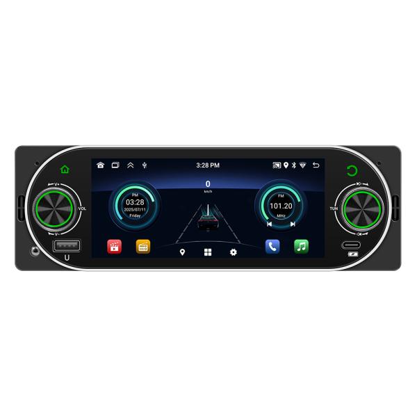 5006-J(AN-060) All-In-One Android Car Navigation Machine 5.1inch Carplay GPS Navigator Cross-Border 5.1inch Carplay Navigation