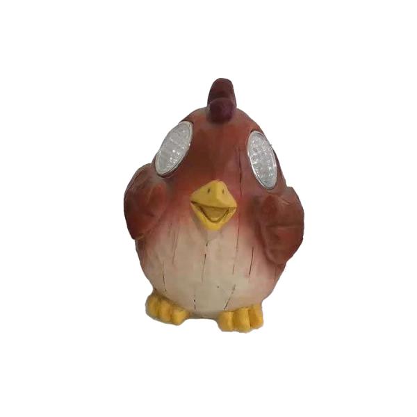 Cute Animal Resin Decorative Solar Light Crafts Model Solar Luminous Lamp Garden Ornament