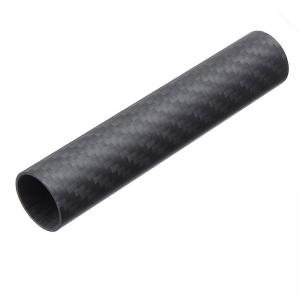 China Personalized High Strength 3K Carbon Fiber Tube Matte Finished on sale