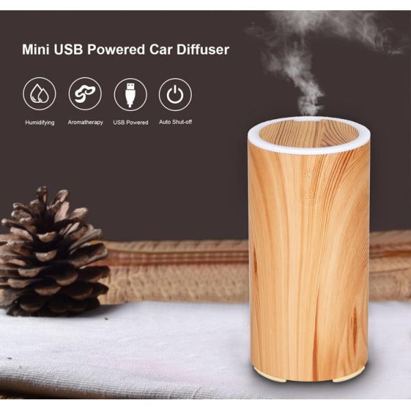 50ml Ultrasonic Wood Grain Aromatherapy Diffuser