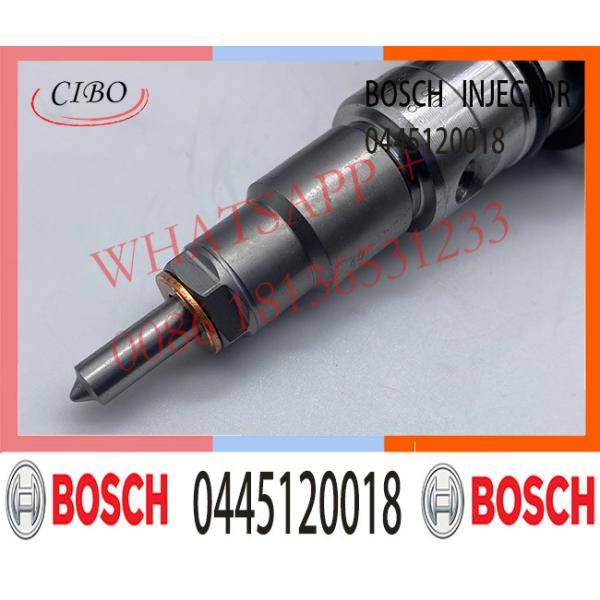 0445120018 with nozzle DSLA143P1058 Common Rail Fuel Injector For Cummins 3949619