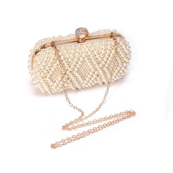 Cross-border new pearl dinner bag European and American lady banquet bag celebrity dress evening bag