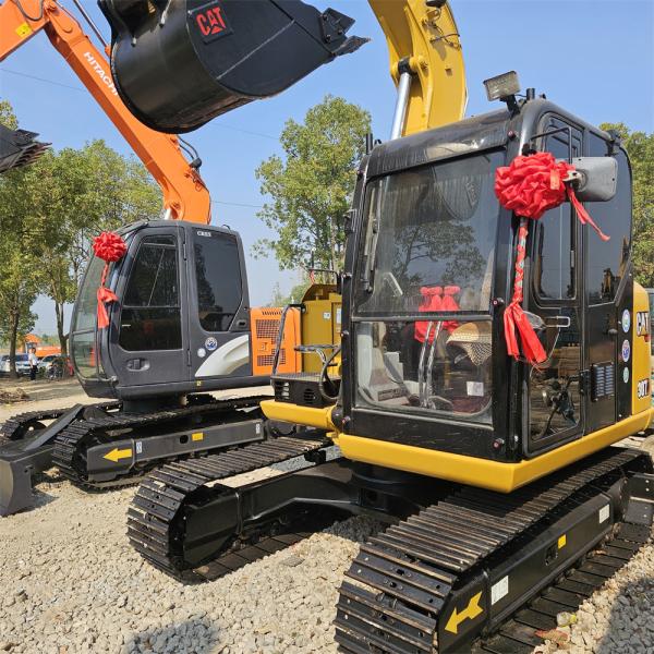 7 Ton Used Caterpillar Excavator Mini Cartpilliar 307D2 307E 307D 308 306