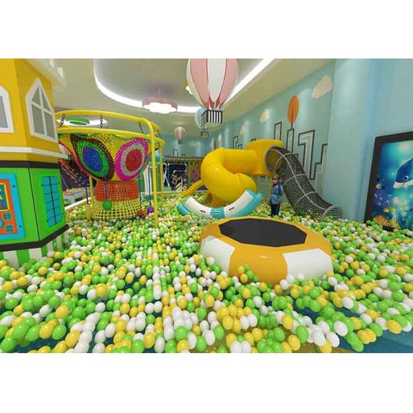Large Indoor Playground Soft Play Equipment 20mm Colorful For Shopping Mall