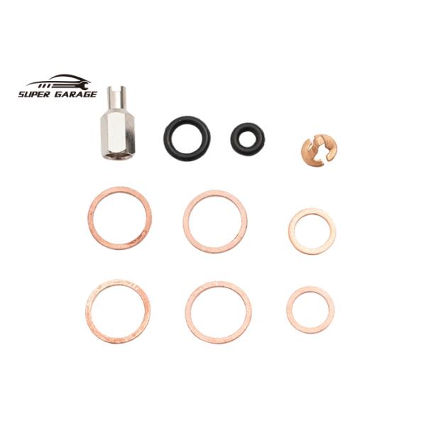 Fuel Injection Pressure Test Kits Gauge Set 0-100Psi 0-700Kpa With Fittings