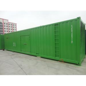 Water Cooling Container Diesel Genset 1200KW 1500KVA Special Drop Noise
