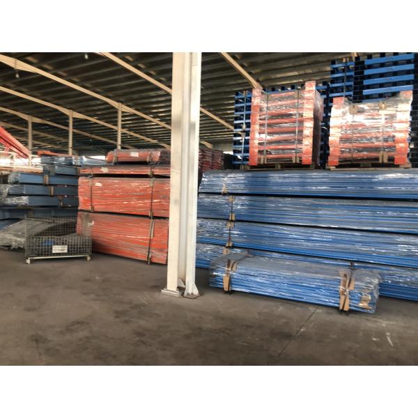 Custom Size Movable Racking Systems / Pallet Flow Rack With Cold Rolled Technique