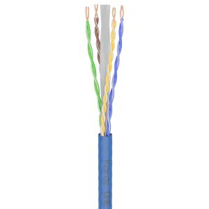 China CCA Indoor Wiring Unshielded CAT6 Lan Cable 305m Bare Copper Wire wholesale
