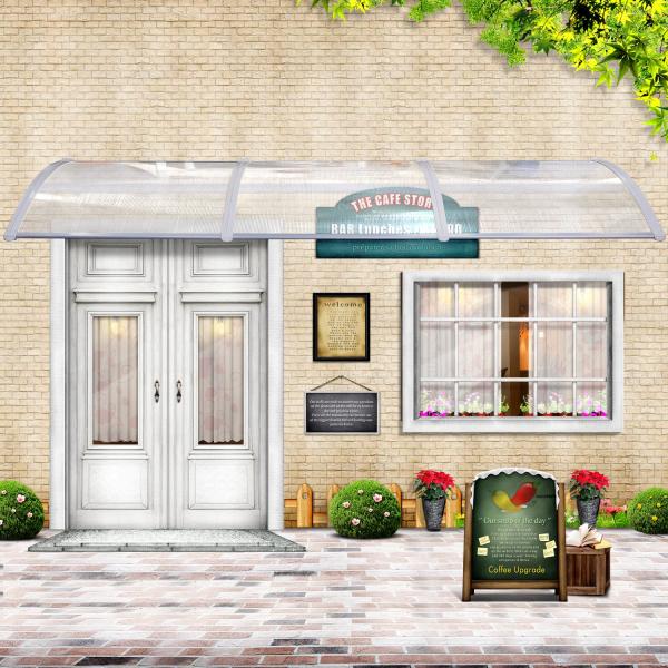 Retractable Outdoor Patio Door Rain Cover Sun Shelter Alu Motorized Full Cassette