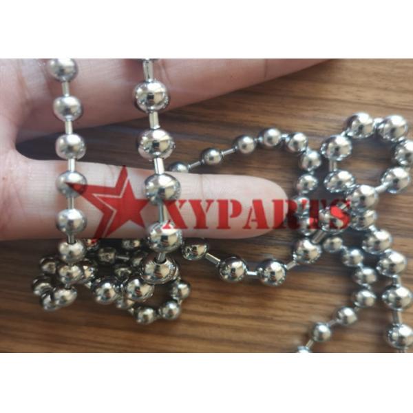 8mm Diameter Stainless Steel Ball Chain As Curtain Screen For Office Decoration