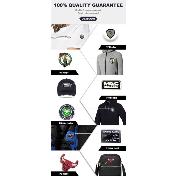 Manufacturer OEM ODM Embossed Soft Woven Labels Woven Logo Tag Neck Labels for Garment Use