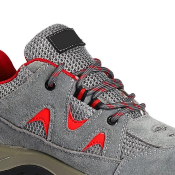 Shengjie Metal Eyelet Leather Mesh Slip and Oil Resistant Work Functions Sport PU Man Safety Shoes