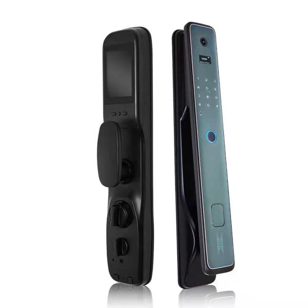 Quality Tuya 6068 Mortise Android Controlled Door Lock Fingerprint Code Card Key for sale