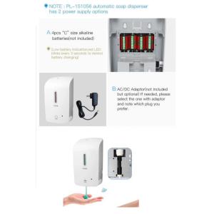 Wall Mount DC 6V 1100g Hand Sanitiser Dispenser