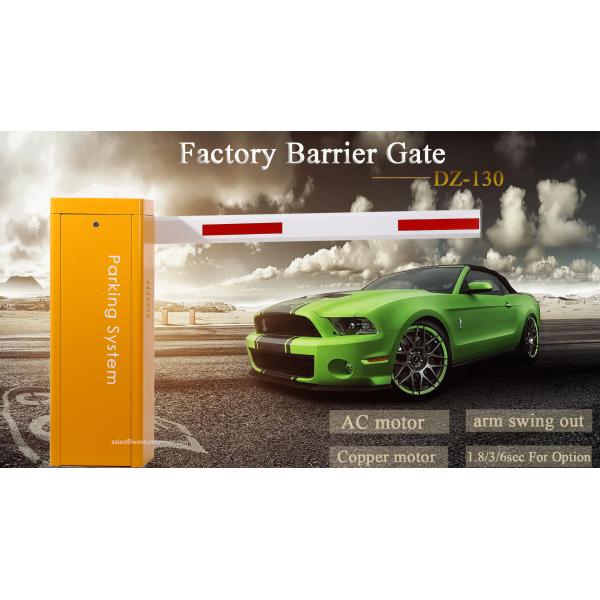 Automated Parking Boom Barrier Gate Manual Release Electric Boom Barrier