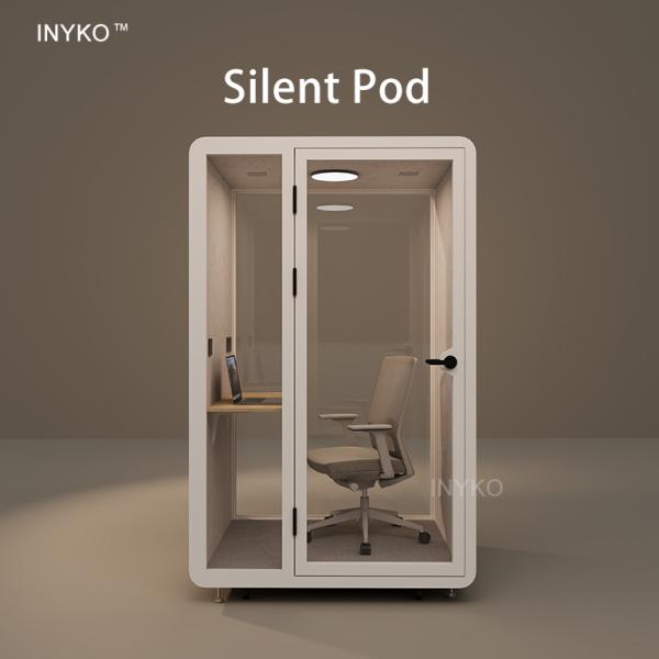 Customized Office Sound Proof Booth , Prefab Home Office Pod 380kg