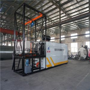 China Diesel Oil Burner Bitumen Decanter Machine , 17kw Asphalt Drum Melter wholesale
